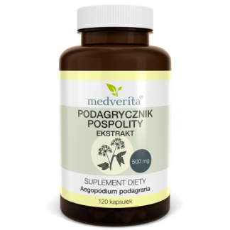 Podagrycznik pospolity ekstrakt 500mg