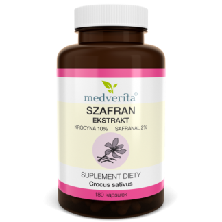 Szafran ekstrakt krocyna 10% safranal 2%