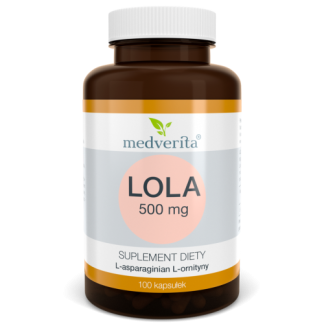 LOLA 500 mg - L-asparaginian L-ornityny