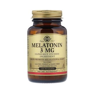მელატონინი 3მგ 120 ტაბლეტი სოლგარი - Solgar