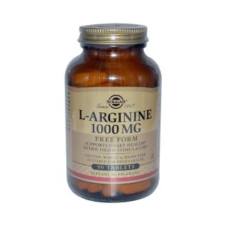 L-არგინინი 1000მგ 90 ტაბლეტი სოლგარი - Solgar