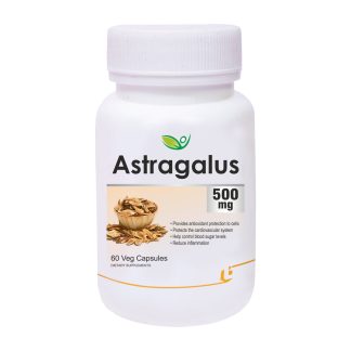 Biotrex Astragalus 500mg Supplement - 60 Veg Capsules ❌ არ არის რეკომენდებული ❌