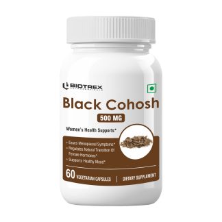 Biotrex Black Cohosh 500mg - 60 Capsules ❌ არ არის რეკომენდებული ❌