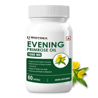 Biotrex Evening Primrose Oil 1000mg - 60 Softgels ❌ არ არის რეკომენდებული ❌
