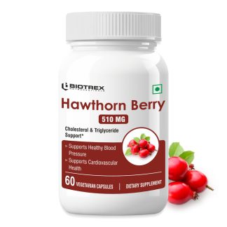 Biotrex Hawthorn Berry 510mg - 60 Capsules ❌ არ არის რეკომენდებული ❌