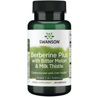 Berberine Plus with Bitter Melon & Milk Thistle - 3-in-1 Formula ❌ არ არის რეკომენდებული ❌