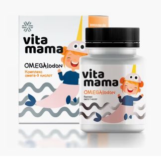Vitamama - ომეგა-3 მჟავების კომპლექსი Omegalodon Vitamama (კლასიკი) ❌️ არ არის რეკომენდებული ❌️