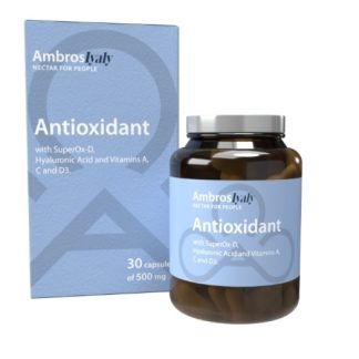 INT004 – ANTIOXIDANT – 30 კაფსულა 500 მგ ❌ არ არის რეკომენდებული ❌