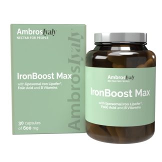 INT020 - IRONBOOST MAX - 30 Capsule da 600 mg ❌ არ არის რეკომენდებული ❌
