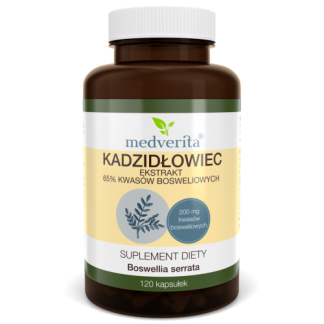 Kadzidłowiec Boswellia serrata 65% kwasów bosweliowych