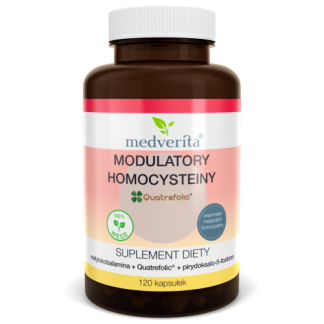 Modulatory homocysteiny ( witamina B12 + Folian Quatrefolic® + P-5-P )