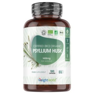 Organic Psyllium Husk Capsules ❌ არ არის რეკომენდებული ❌
