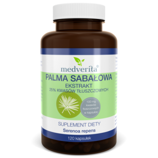 Palma Sabałowa ekstrakt - 25% kwasów tłuszczowych