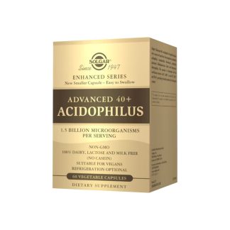 აციდოფილუსი 40+ 60კაფსულა სოლგარი - Solgar ❌ არ არის რეკომენდებული ❌