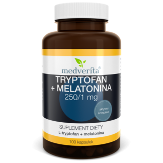 Tryptofan + Melatonina 250/1 mg