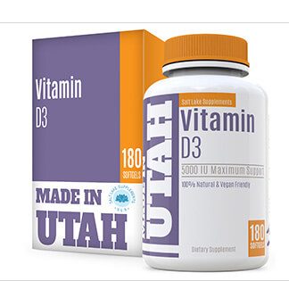Vitamin D3 5000 IU - For Bone, Skin & Dental Health ❌ არ არის რეკომენდებული ❌