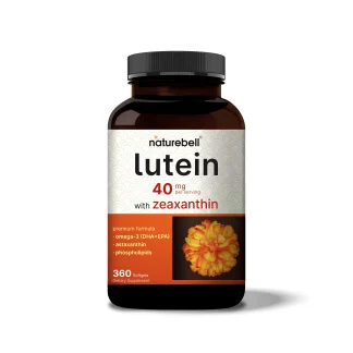 Lutein 40mg and Zeaxanthin 1,600mcg Per Serving, 360 Softgels ❌ არ არის რეკომენდებული ❌