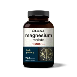 Magnesium Malate 1,500mg Per Serving, 240 Capsules ❌ არ არის რეკომენდებული ❌
