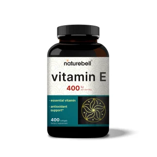 Vitamin E Oil Softgels, 400iu Per Serving ❌ არ არის რეკომენდებული ❌