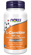 L-Carnitine 500 mg Veg Capsules ❌ არ არის რეკომენდებული ❌