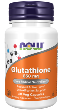 Glutathione 250 mg Veg Capsules ❌ არ არის რეკომენდებული ❌