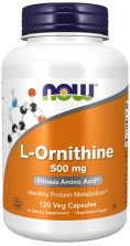 L-Ornithine 500 mg Veg Capsules ❌ არ არის რეკომენდებული ❌