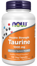 Taurine, Double Strength 1000 mg Veg Capsules ❌ არ არის რეკომენდებული ❌