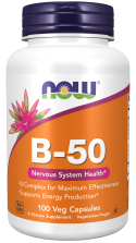 Vitamin B-50 mg Veg Capsules ❌️ არ არის რეკომენდებული ❌