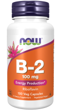 Vitamin B-2 100 mg Veg Capsules ❌️ არ არის რეკომენდებული ❌