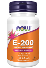 Vitamin E-200 D-Alpha Tocopheryl Softgels ❌️ არ არის რეკომენდებული ❌