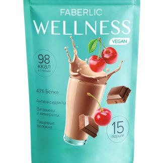 ცილოვანი კოქტეილი Wellness ბრინჯი-ბარდა. გემო: ალუბლის შოკოლადი❌ არ არის რეკომენდებული ❌