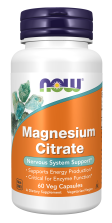 Magnesium Citrate Veg Capsules ❌ არ არის რეკომენდებული ❌