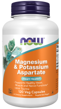 Magnesium & Potassium Aspartate Veg Capsules ❌ არ არის რეკომენდებული ❌