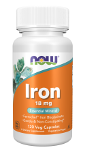 Iron 18 mg Veg Capsules ❌ არ არის რეკომენდებული ❌