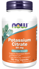 Potassium Citrate 99 mg Veg Capsules ❌ არ არის რეკომენდებული ❌