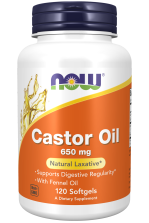 Castor Oil 650 mg Softgels ❌ არ არის რეკომენდებული ❌