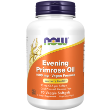 Evening Primrose Oil 1000 mg Vegan Formula Veggie Softgels ❌ არ არის რეკომენდებული ❌