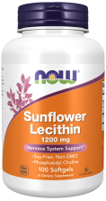 Sunflower Lecithin 1200 mg Softgels ❌ არ არის რეკომენდებული ❌