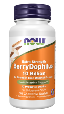 BerryDophilus™, Extra Strength 10 Billion Chewables ❌ არ არის რეკომენდებული ❌