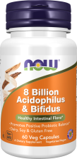 8 Billion Acidophilus & Bifidus Veg Capsules ❌ არ არის რეკომენდებული ❌