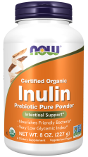 Inulin Prebiotic Pure Powder, Organic ❌ არ არის რეკომენდებული ❌