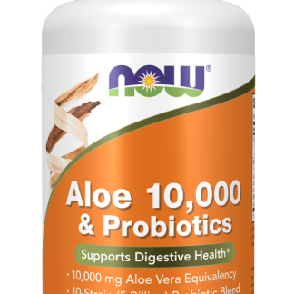 Aloe 10,000 & Probiotics Veg Capsules ❌ არ არის რეკომენდებული ❌