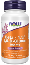 Beta – 1,3/1,6-D-Glucan 100 mg Veg Capsules ❌ არ არის რეკომენდებული ❌