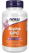 Alpha GPC 300 mg Veg Capsules ❌ არ არის რეკომენდებული ❌️