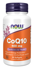 CoQ10 400 mg Softgels ❌ არ არის რეკომენდებული ❌