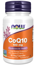 CoQ10 100 mg with Hawthorn Berry Veg Capsules ❌ არ არის რეკომენდებული ❌