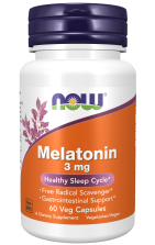 Melatonin 3 mg Veg Capsules ❌ არ არის რეკომენდებული ❌