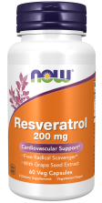Resveratrol 200 mg Veg Capsules ❌ არ არის რეკომენდებული ❌