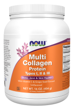 Multi Collagen Protein Types I, II & III Powder ❌ არ არის რეკომენდებული ❌