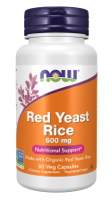 Red Yeast Rice 600 mg Veg Capsules  ❌ არ არის რეკომენდებული ❌️